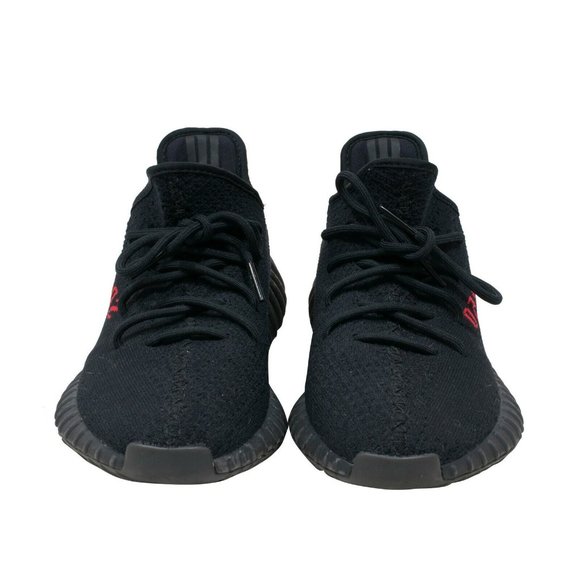Adidas Mens Yeezy Boost 350 V2 Size 11 Bred Black Red Low Top Sneakers main image 7